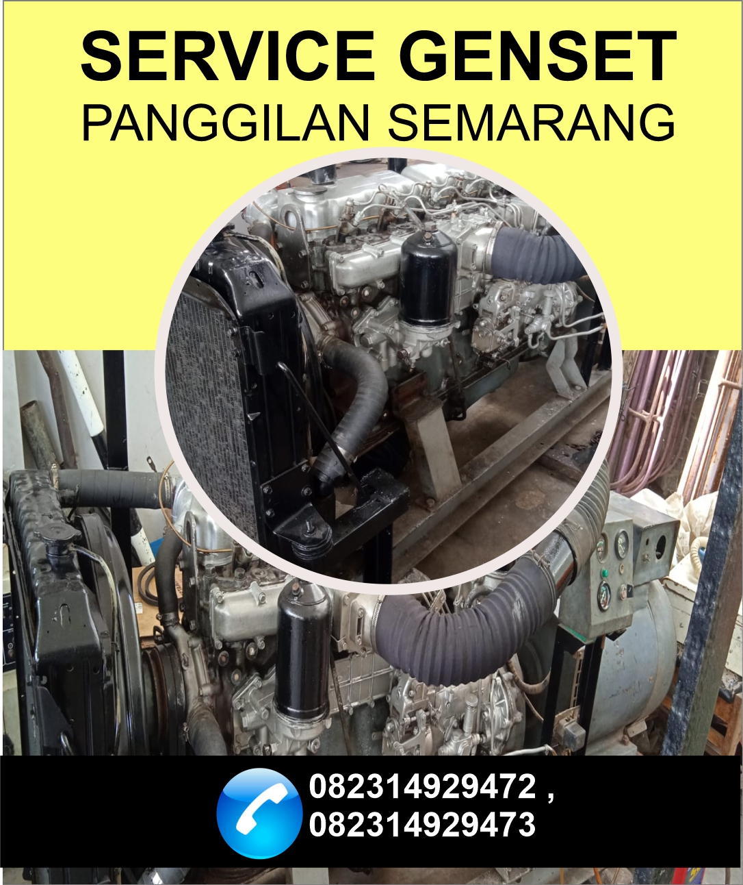 SERVICE GENSET DI SEMARANG
